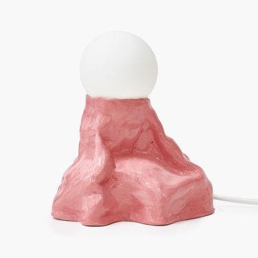 Pink Mountain Lamp 