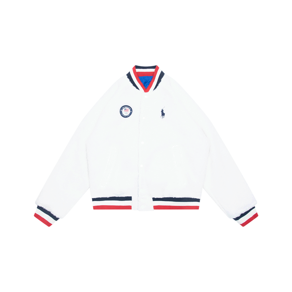 Polo Ralph Lauren Blue 2022 Olympic Reversible Bomber