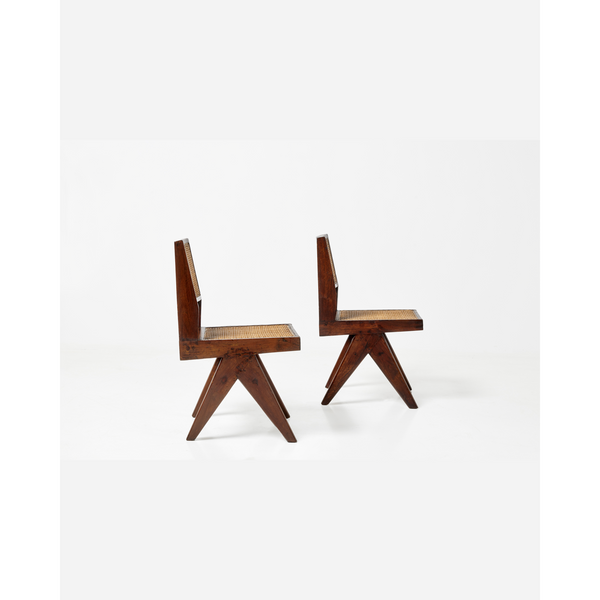 Pair of Typ Chairs by Pierre Jeanneret, 1958-1959