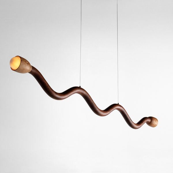 Squiggle Pendant Light By Christopher Miano, 2023 