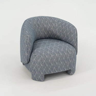 Erpi Bleu Taru Lounge Arm Chair by Sebastian Herkner for Ligne Roset, 2023