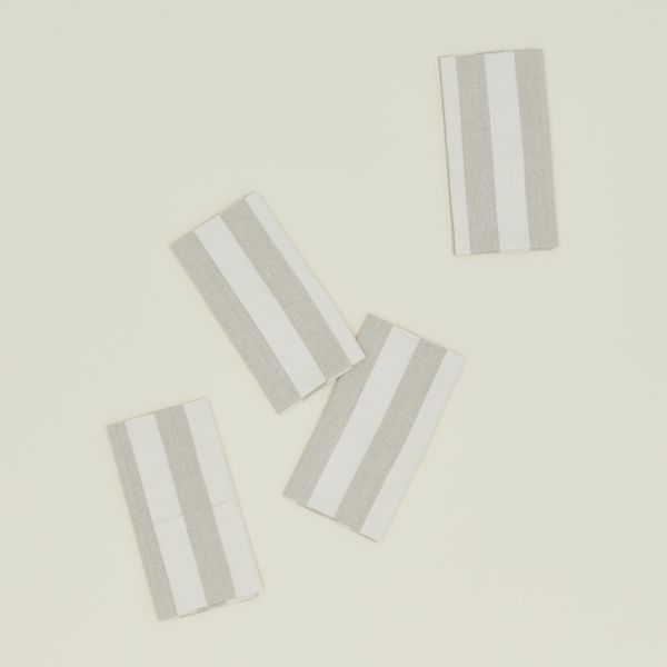 Essential Striped Dinner Napkin - Set of 4