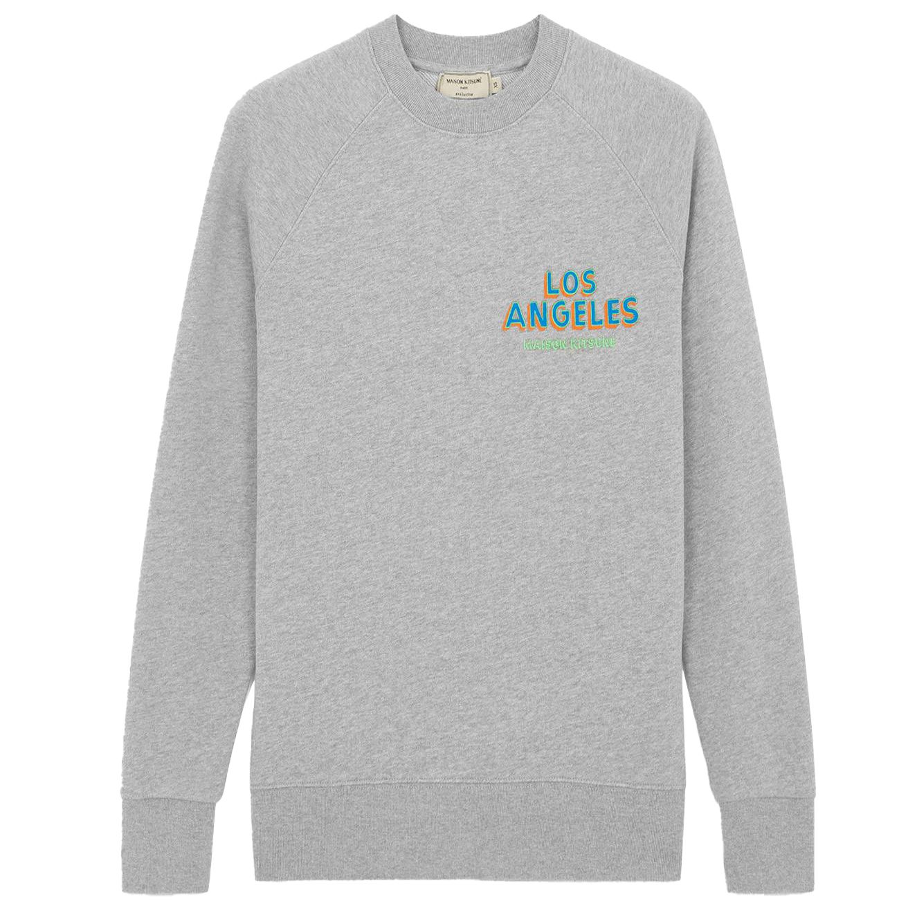 Maison Kitsune x Ben Klevay Sweatshirt in Grey by Amrit | Basic.Space