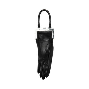 Perrin Paris Leather Glove Clutch Bag