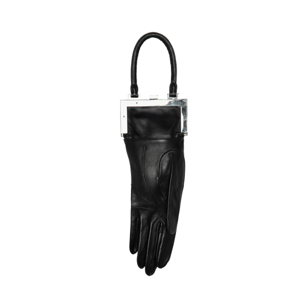 Perrin Paris Leather Glove Clutch Bag