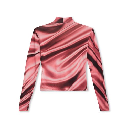 Cormio Red Silk Long Sleeve