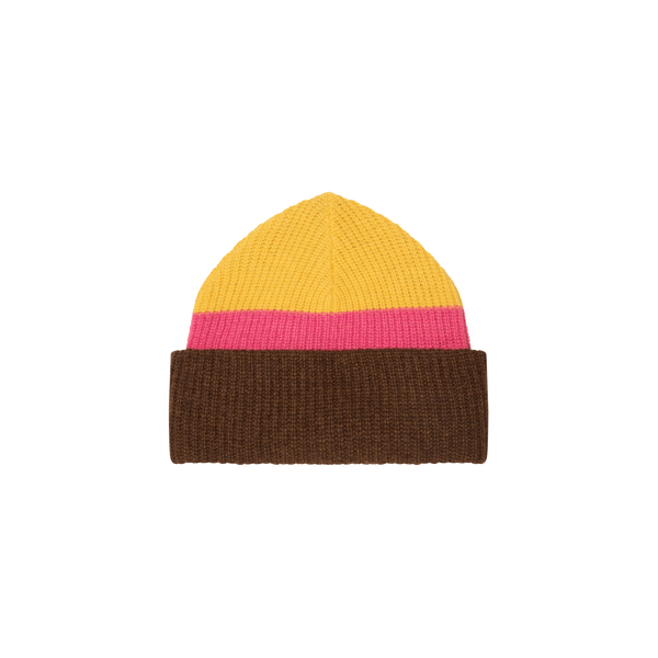 Ganni Color Block Beanie