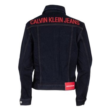 Calvin Klein Jeans Embroidered Back Denim Jacket