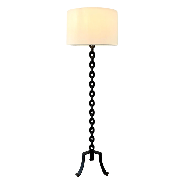 Chain Link Floor Lamp