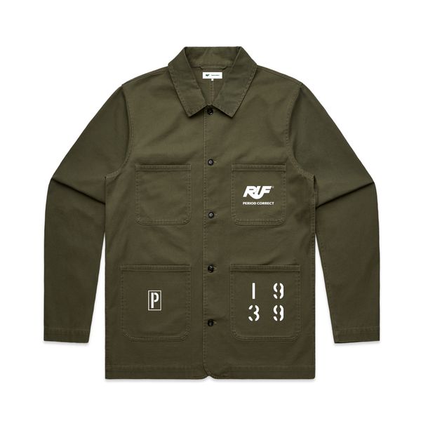 P.C X ALOISA RUF 2.0 1939 CHORE JACKET GREEN