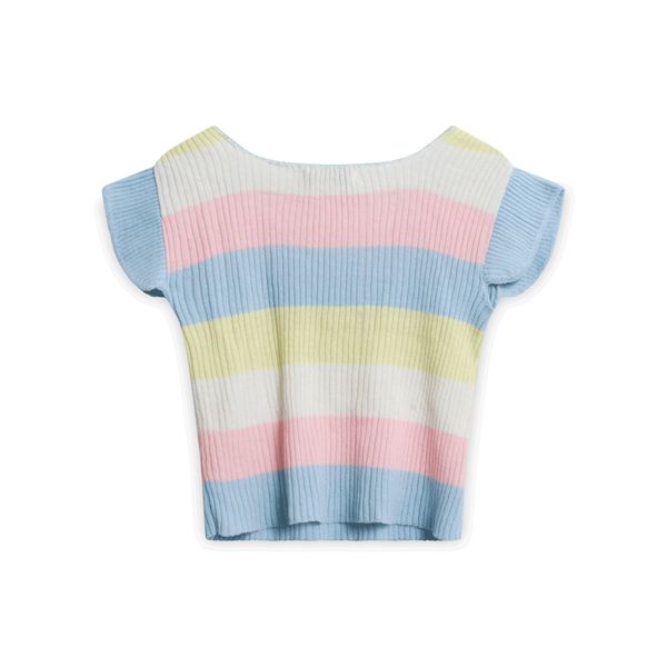 Vintage Pastel Knit Shirt