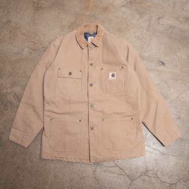 Vintage Carhartt Light Brown Chore Jacket 