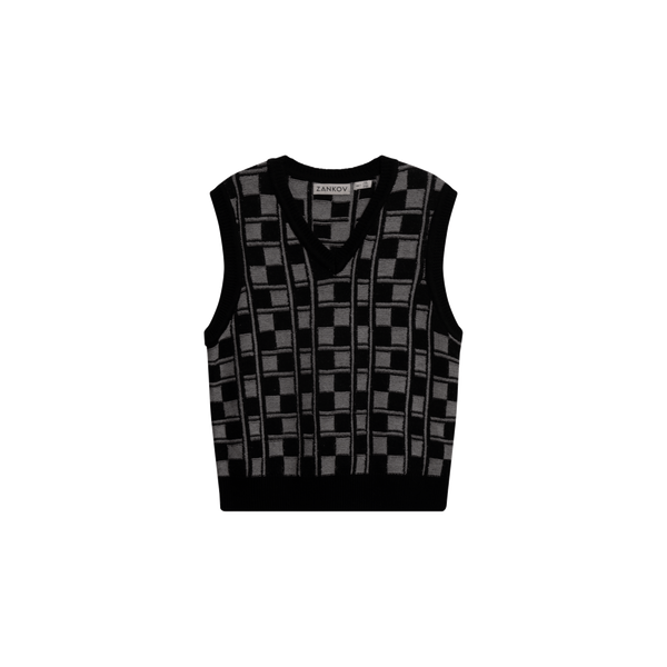 Zankov Checkered Vest