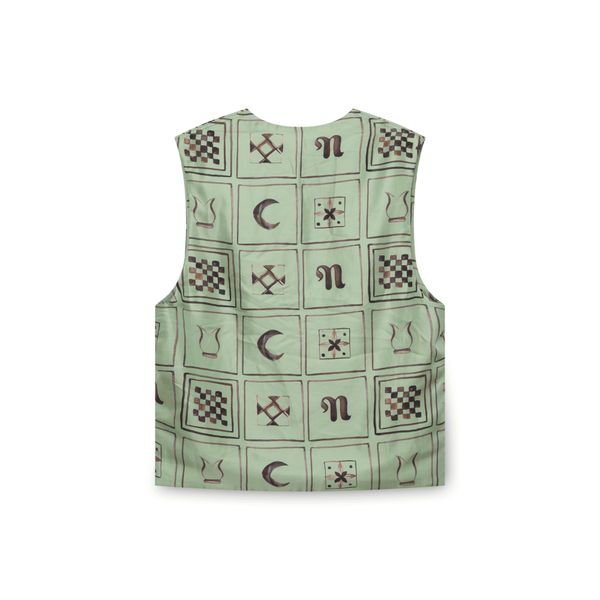 Nanushka Green Lio Vest