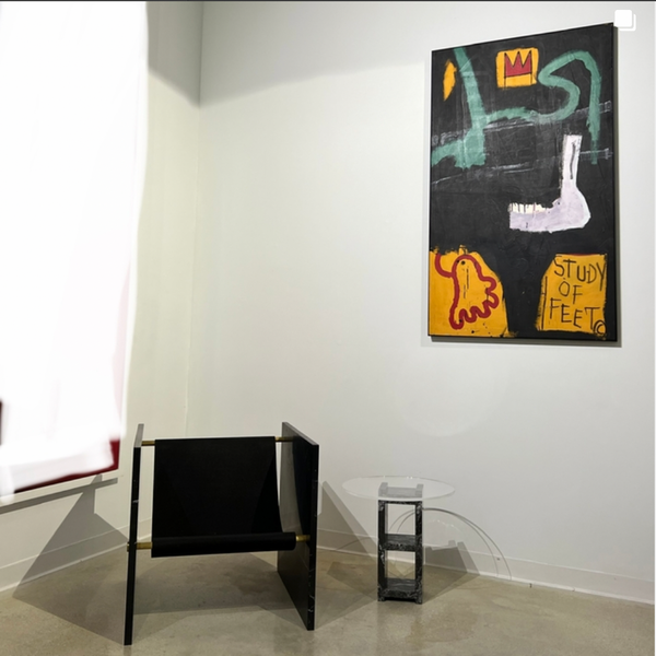 Cinder Block End Table
