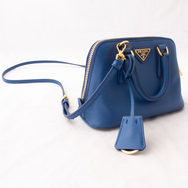 Prada Mini Saffiano Leather Satchel 