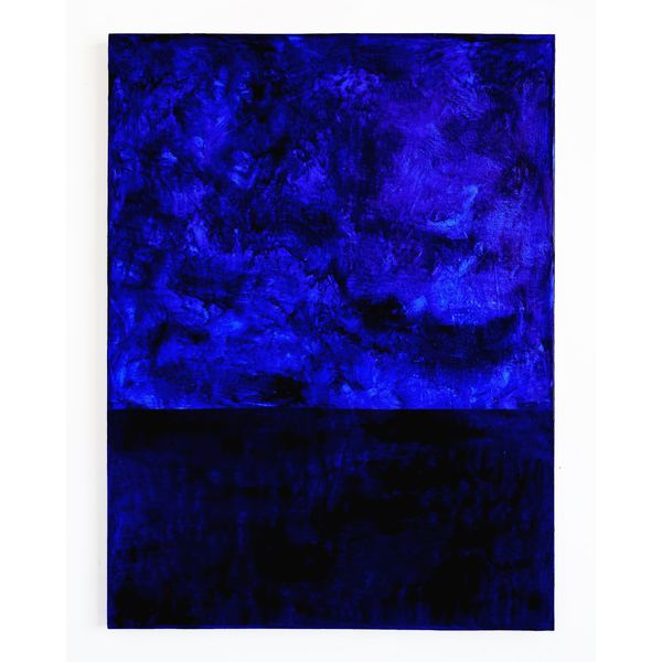 Archer Defterios, "Blue Composition 70," 2025