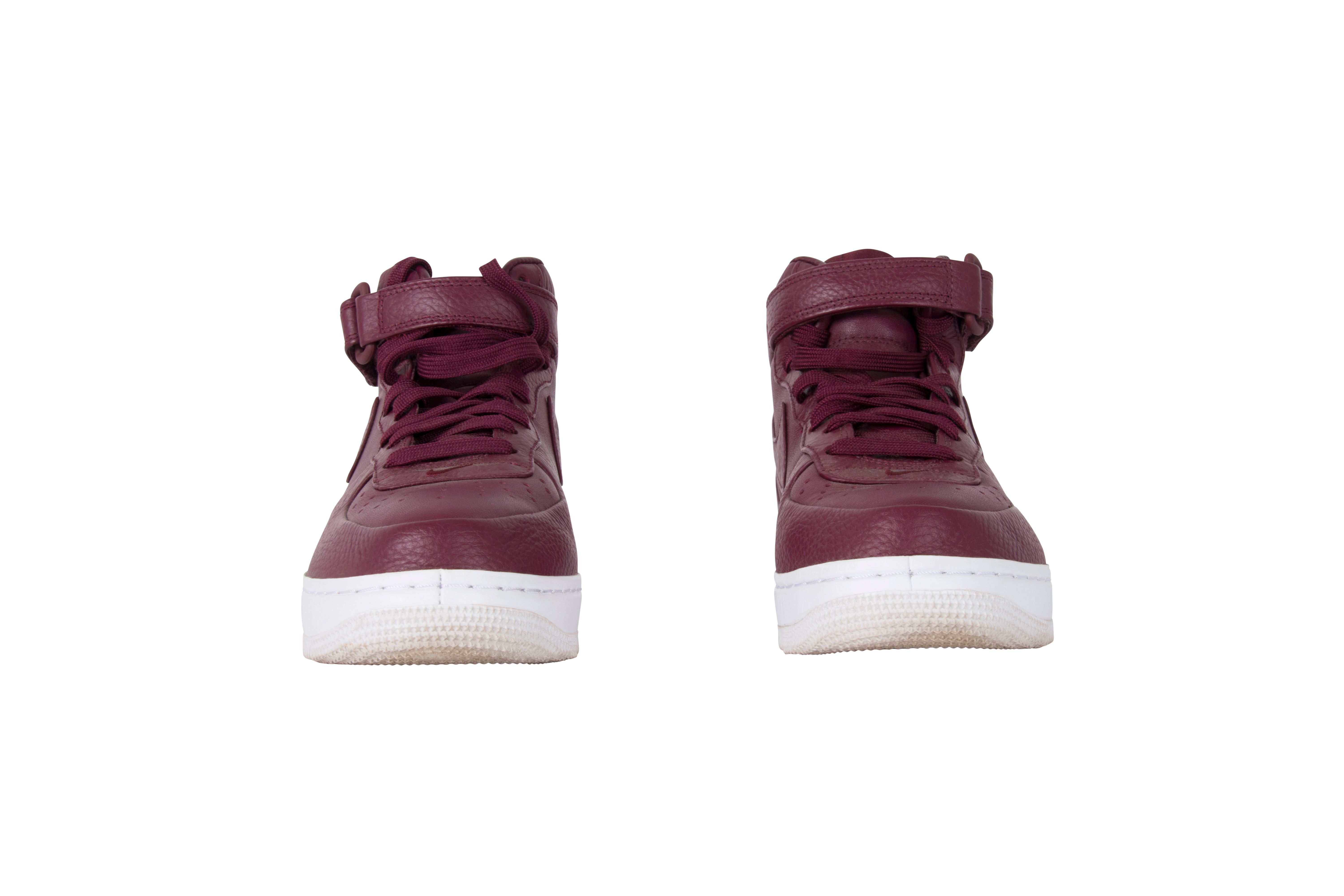 Nikelab air force 1 cheap maroon