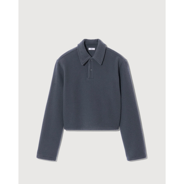 Rier Ardoise Fleece Polo