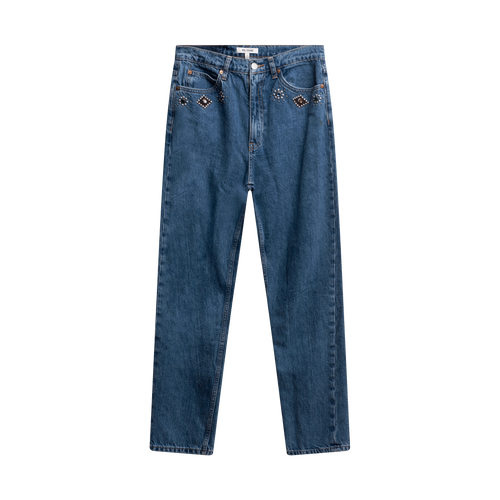 RE/DONE Crystal-Embellished Jeans
