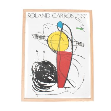 Roland Garros by Joan Miro