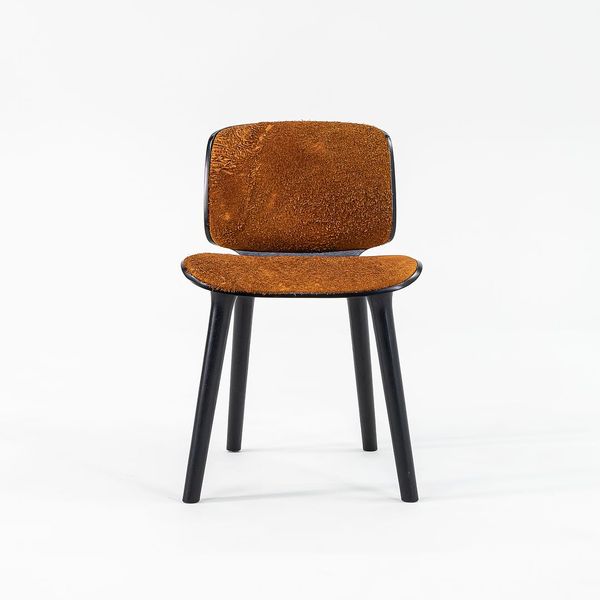 Black and Orange Nut Dining Chair by Marcel Wanders for MOOOI, 2022