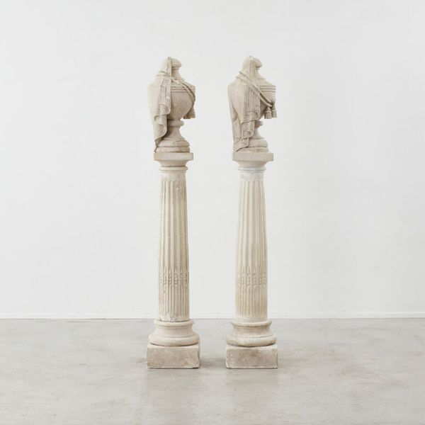 Pair of Decorative Columns, France, Late 19th Century