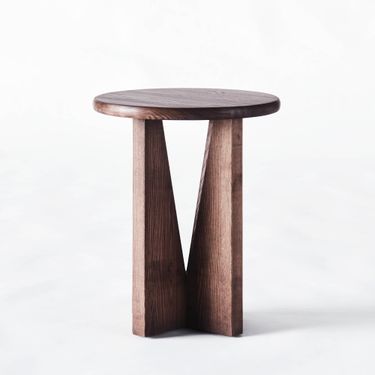 V Side Table Stained Ash by Edin & Lina Kjellvertz