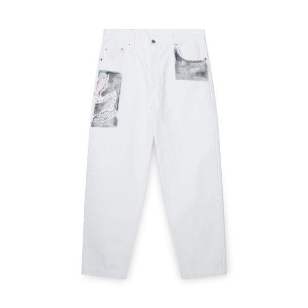 Twin Fish Denim Pants