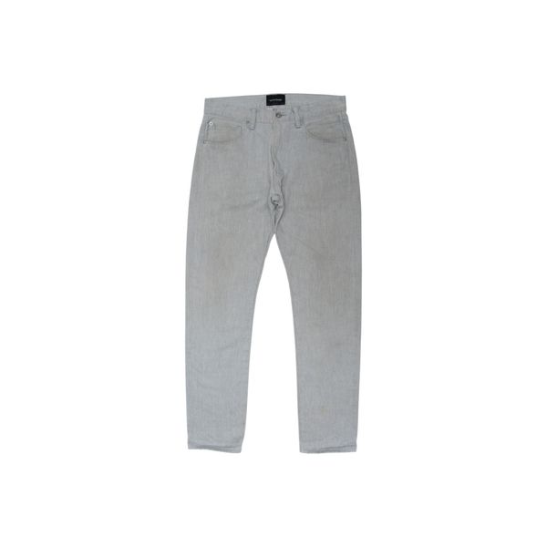 Nom De Guerre Grey Straight Leg Jeans