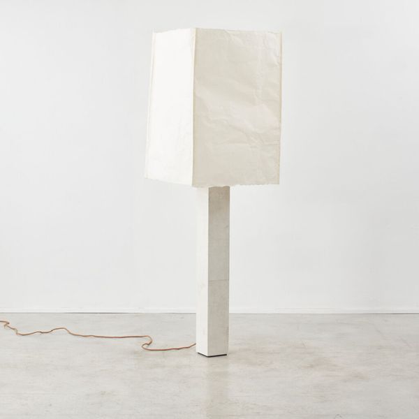 David Horan Paper Floor light Béton Brut, UK, 2022