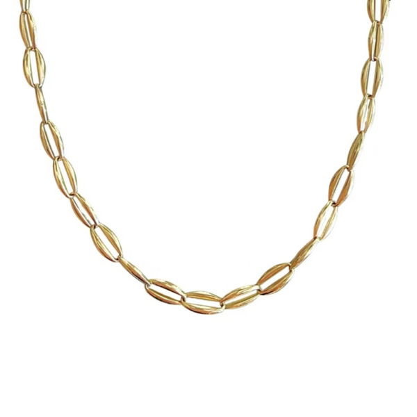 14k Yellow Gold Forma Chain Necklace