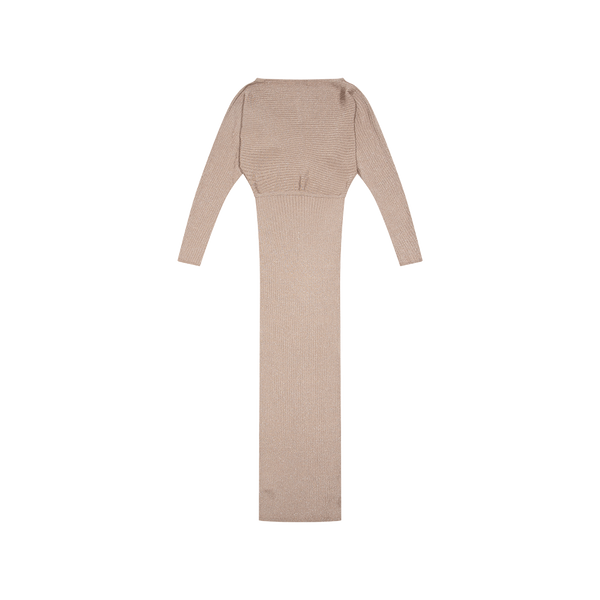 Calvin Klein Ribbed Keyhole Dress