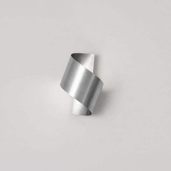 Silver Helix Wall Sconce, 2025