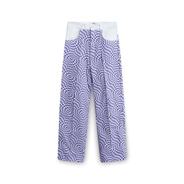 Lisa Says Gah! Purple Warp Checkered Pants