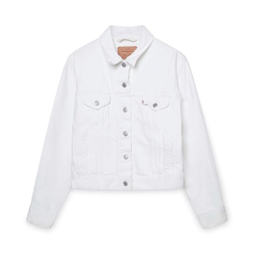 90s White Denim Levi’s Trucker Jacket