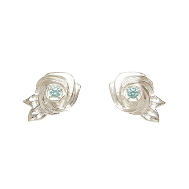 Rosette Stud Earrings