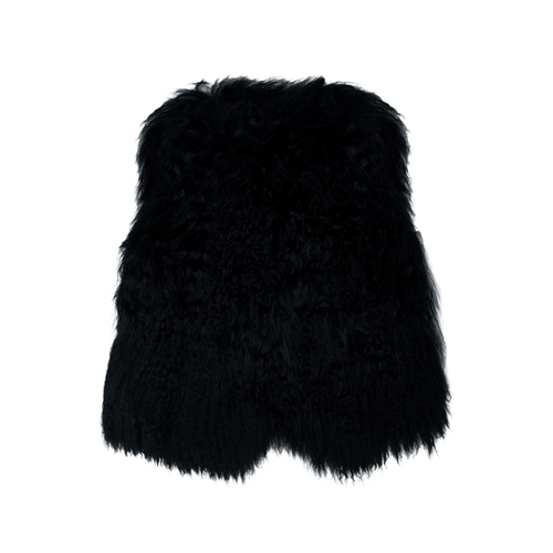 BCBGMAXAZRIA Reversible Fur Vest
