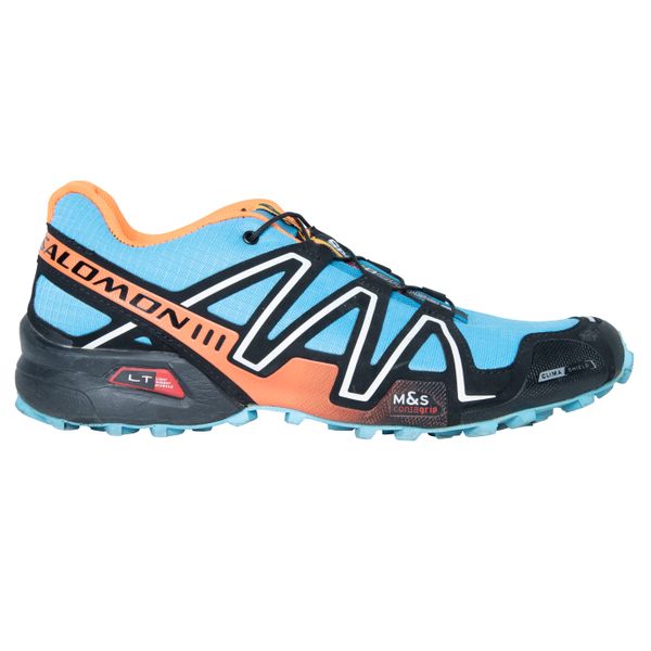 Salomon Blue and Orange Speedcross 3