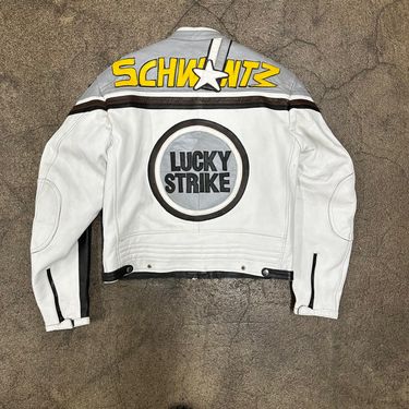 Vintage Lucky Strike Moto Jacket