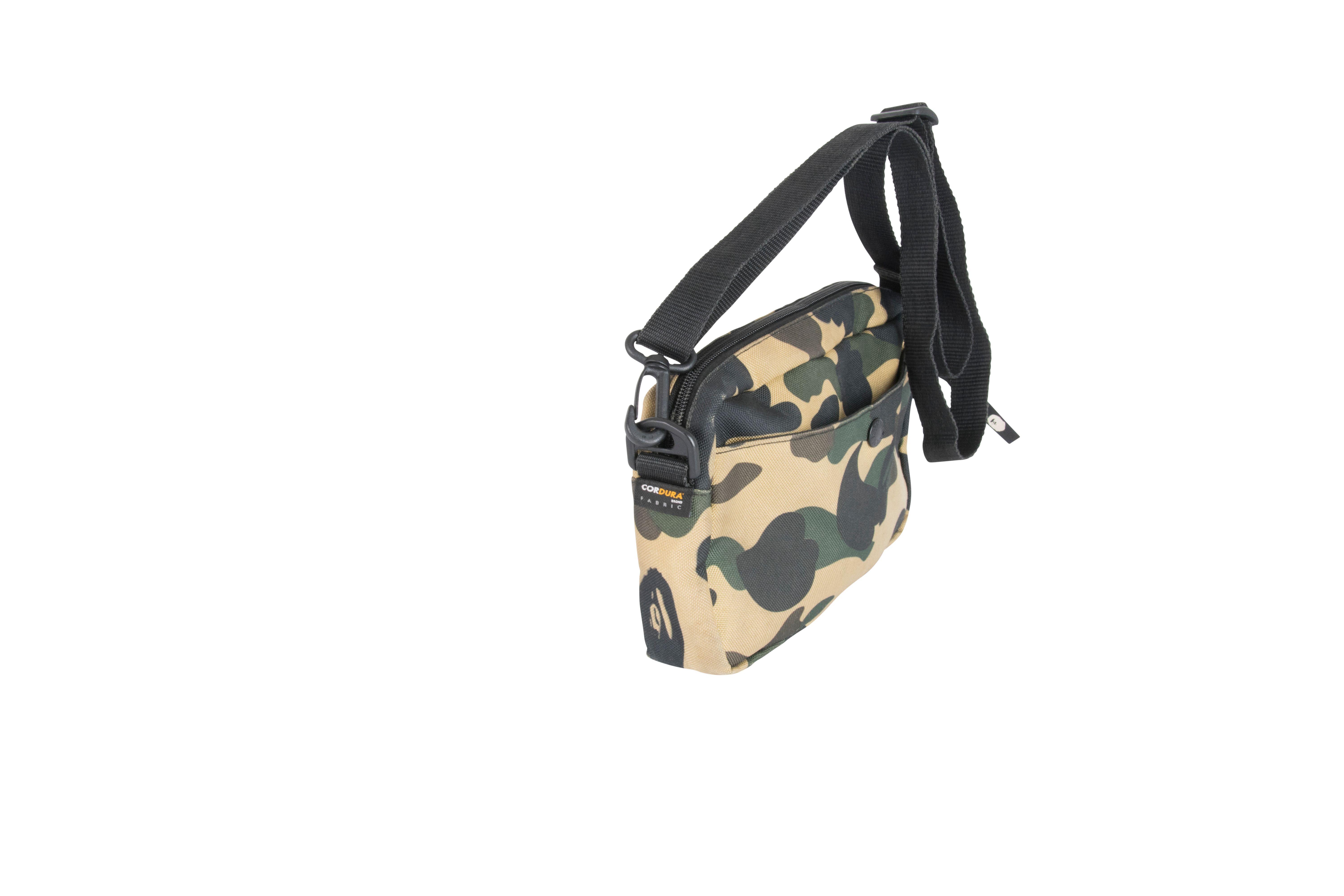 BAPE 1st Camo Cordura Mini Shoulder Bag by Kalysse Anthony | Basic