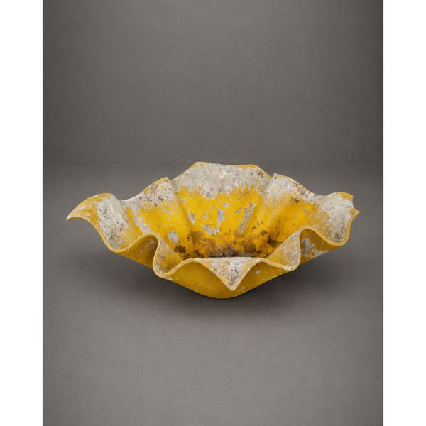 WILLY GUHL ELEPHANT EAR PLANTER, 1960s
