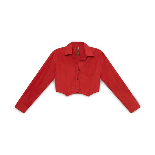 Gigli Cropped Button Shirt
