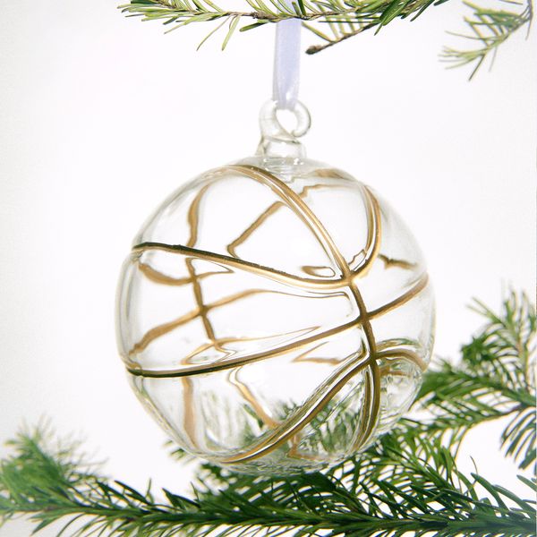 Crystal Ball Christmas Ornament