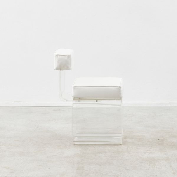 André Courrèges Chair in Plexi, France, 1970s