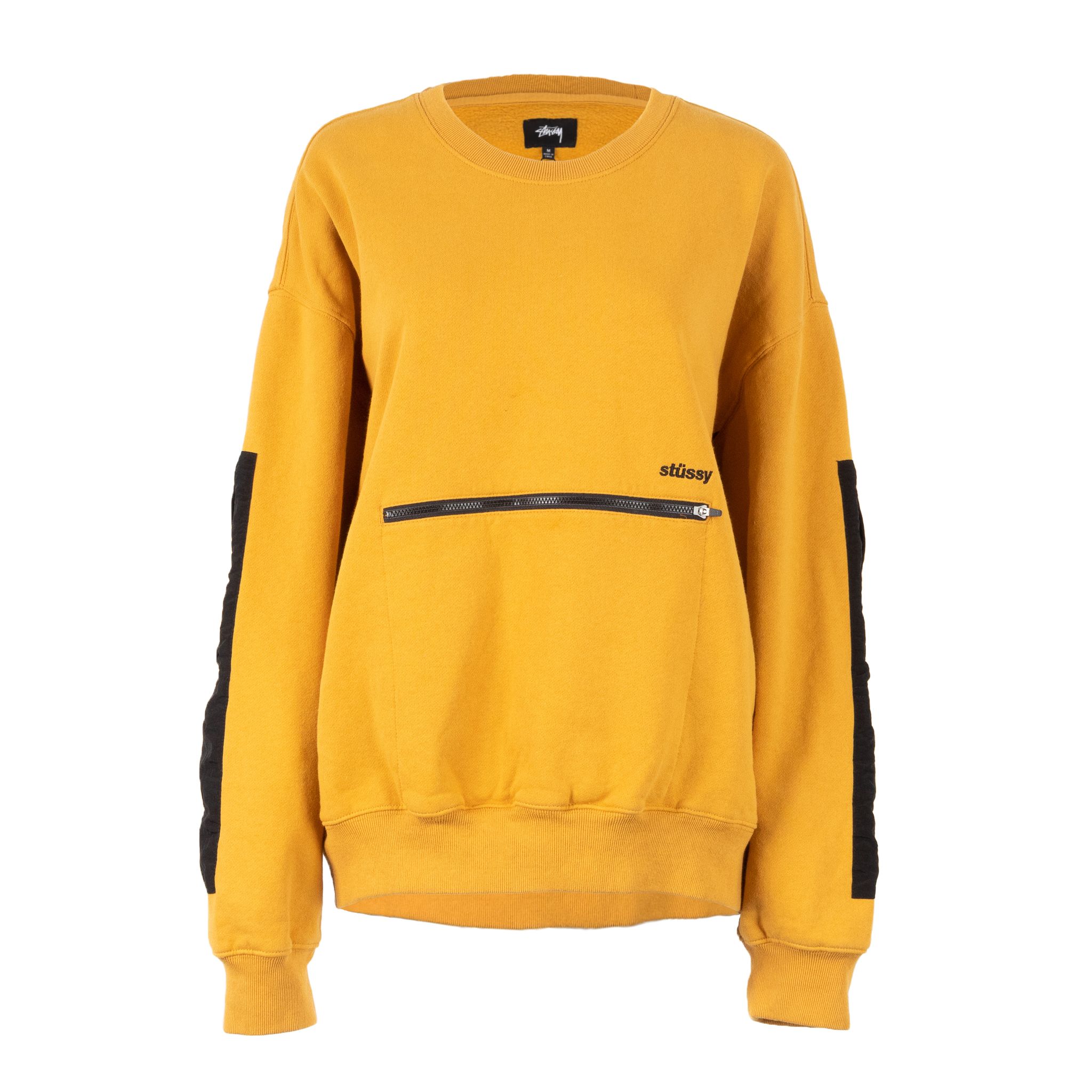 Stussy Simone Front Pocket Fleece Crewneck Sweater by Ganna Bogdan