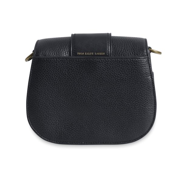 Polo Ralph Lauren Black Leather Crossbody