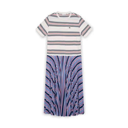 Lacoste Striped Shirt Dress