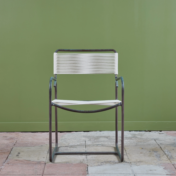 Bronze Patio Dining Armchair by Walter Lamb for Brown Jordan