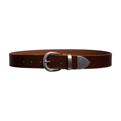 Knickerbocker Brown Leather Belt